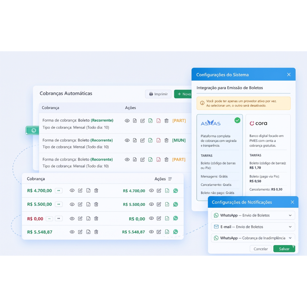 Gestão de Recebíveis